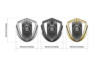 Skoda Emblema Silicona Insignia Experta Estilo Inox